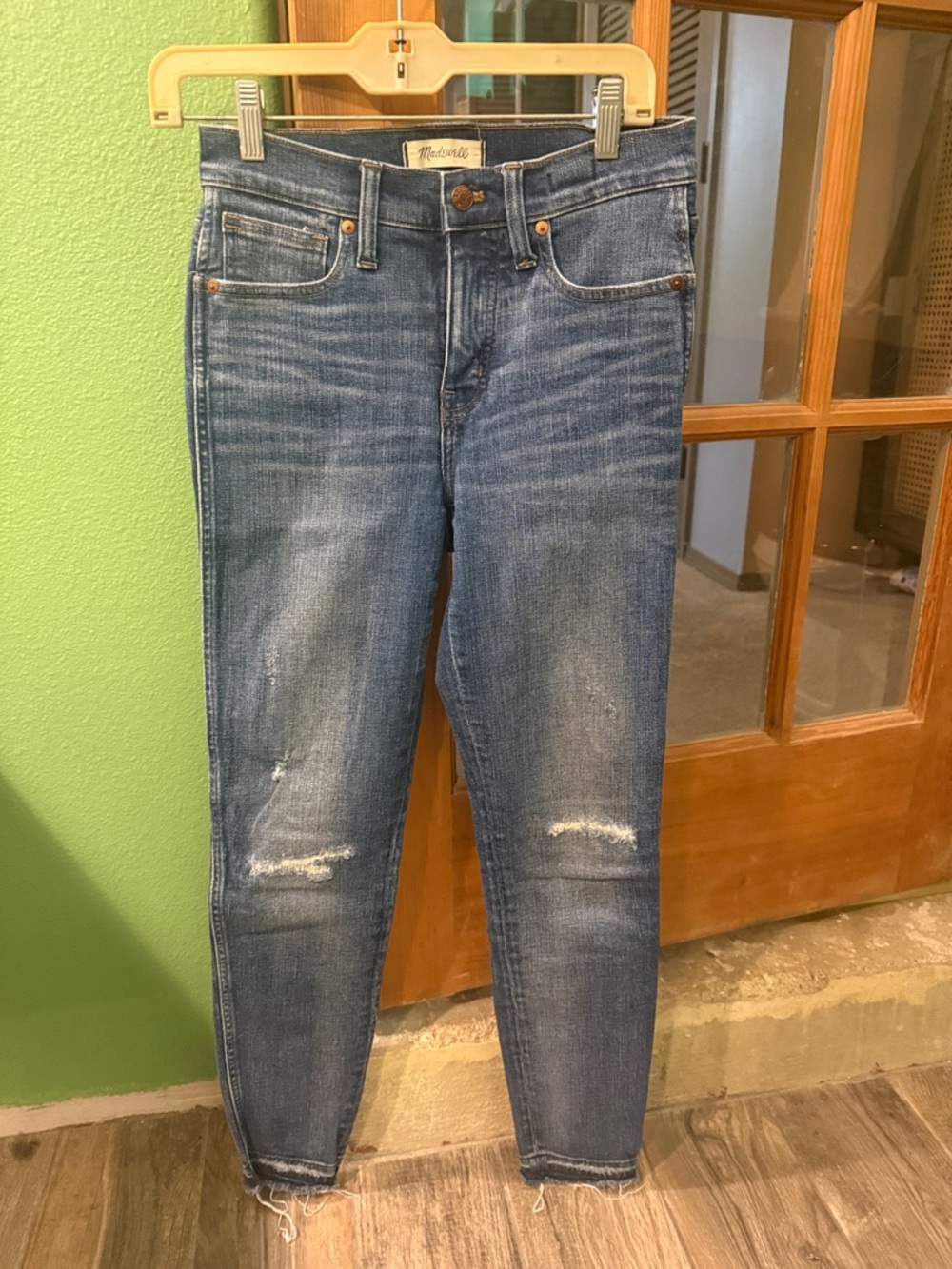 MADEWELL 9” High Rise Skinny Jeans size 26